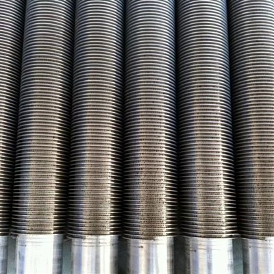 Lasergeschweißtes rostfreies Rippenrohr